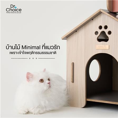 บ้านสัตว์เลี้ยงสโลป DR.CHOICE ROOF SLOPE WINDSOR สีฟ้า_2