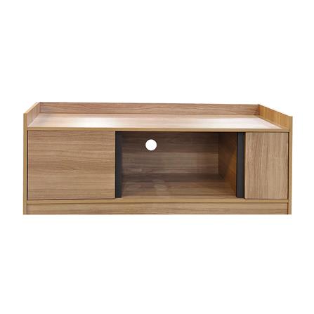 ตู้วางทีวี FURDINI FIGHT 120 ซม. สี NATURAL OAK/ดำ_1