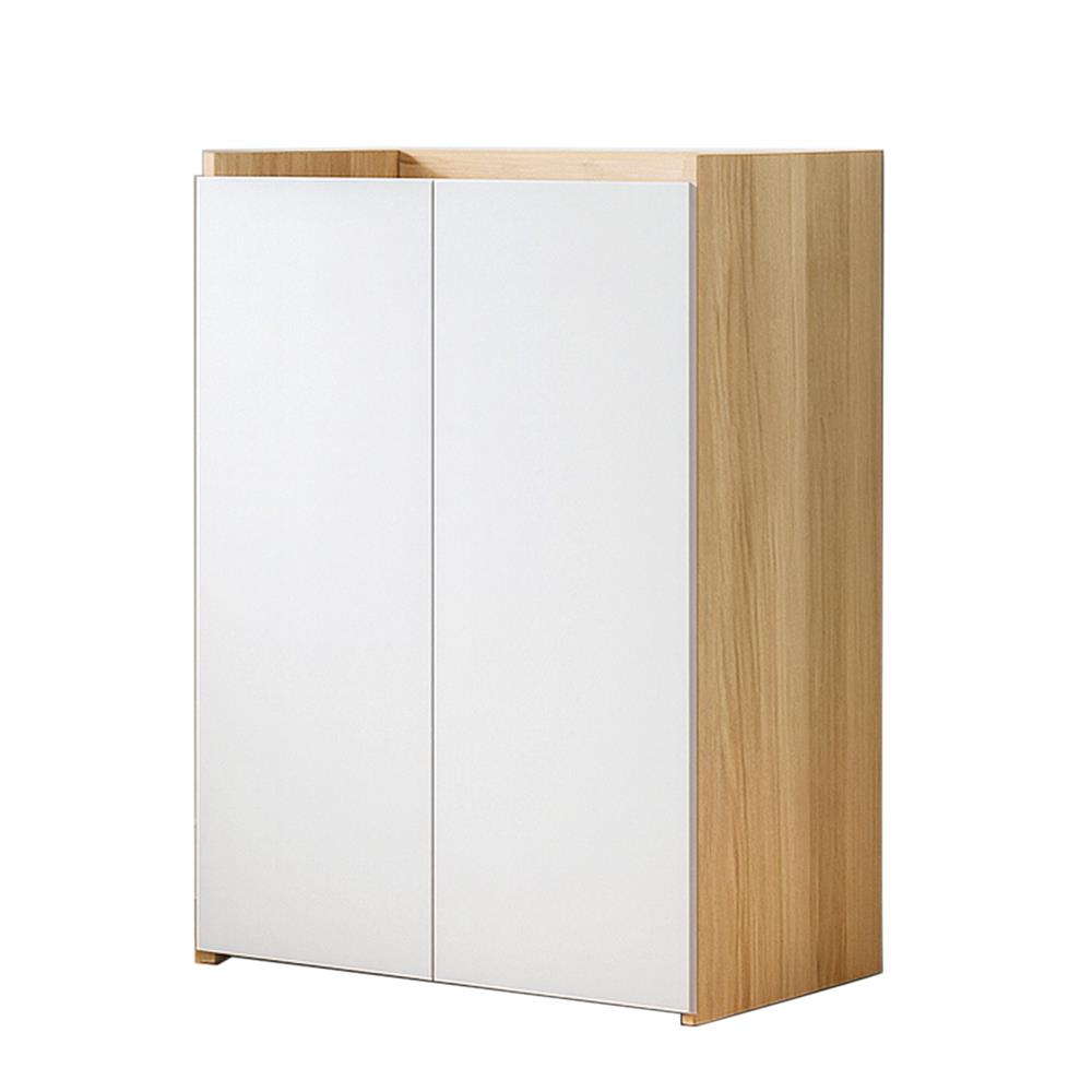 ตู้รองเท้า FURDINI KEPT 60 ซม. สี NT OAK/ขาว