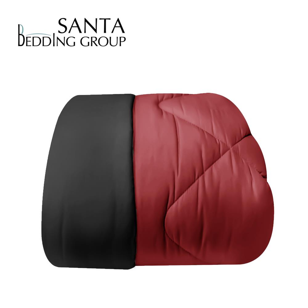 ผ้านวม SANTA BEDDING 70x90 นิ้ว สี BLACK/RED
