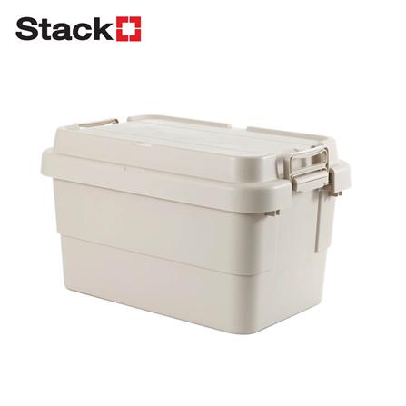 กล่องจัดเก็บท้ายรถ 50 ลิตร STACKO GLAM 60x39x36 ซม. สีเบจ_0
