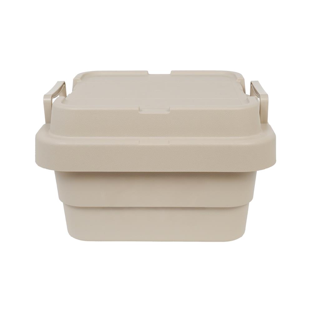 กล่องจัดเก็บท้ายรถ 18 ลิตร STACKO GLAM 39x39.5x24.5 ซม. สีเบจ