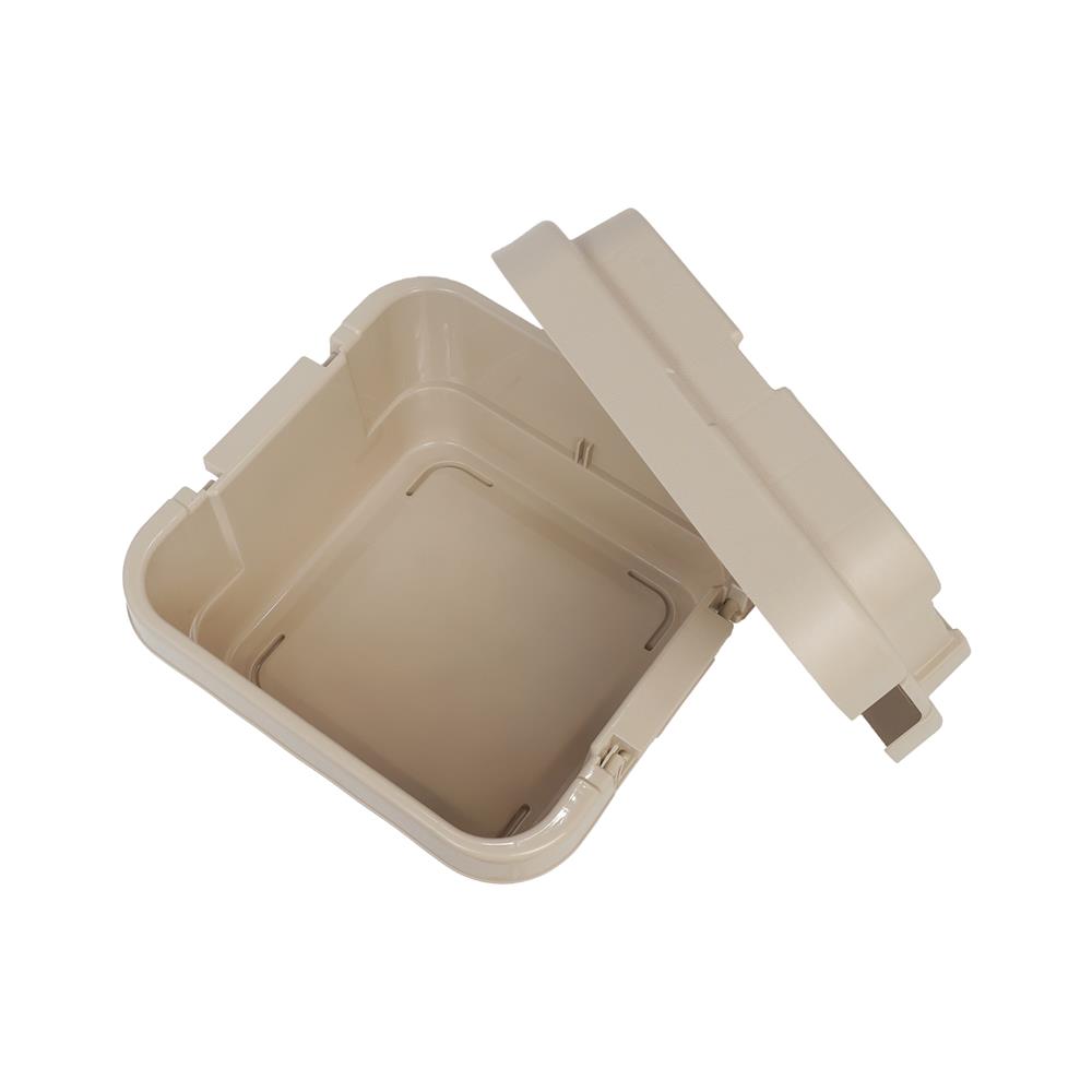 กล่องจัดเก็บท้ายรถ 18 ลิตร STACKO GLAM 39x39.5x24.5 ซม. สีเบจ