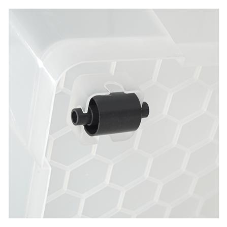 กล่องเก็บของ STACKO MORI SIZE M 50 ลิตร สีขาว/ใส_2