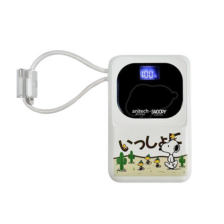 พาวเวอร์แบงก์ ANITECH PB10-B 10000mAh สีขาว_0