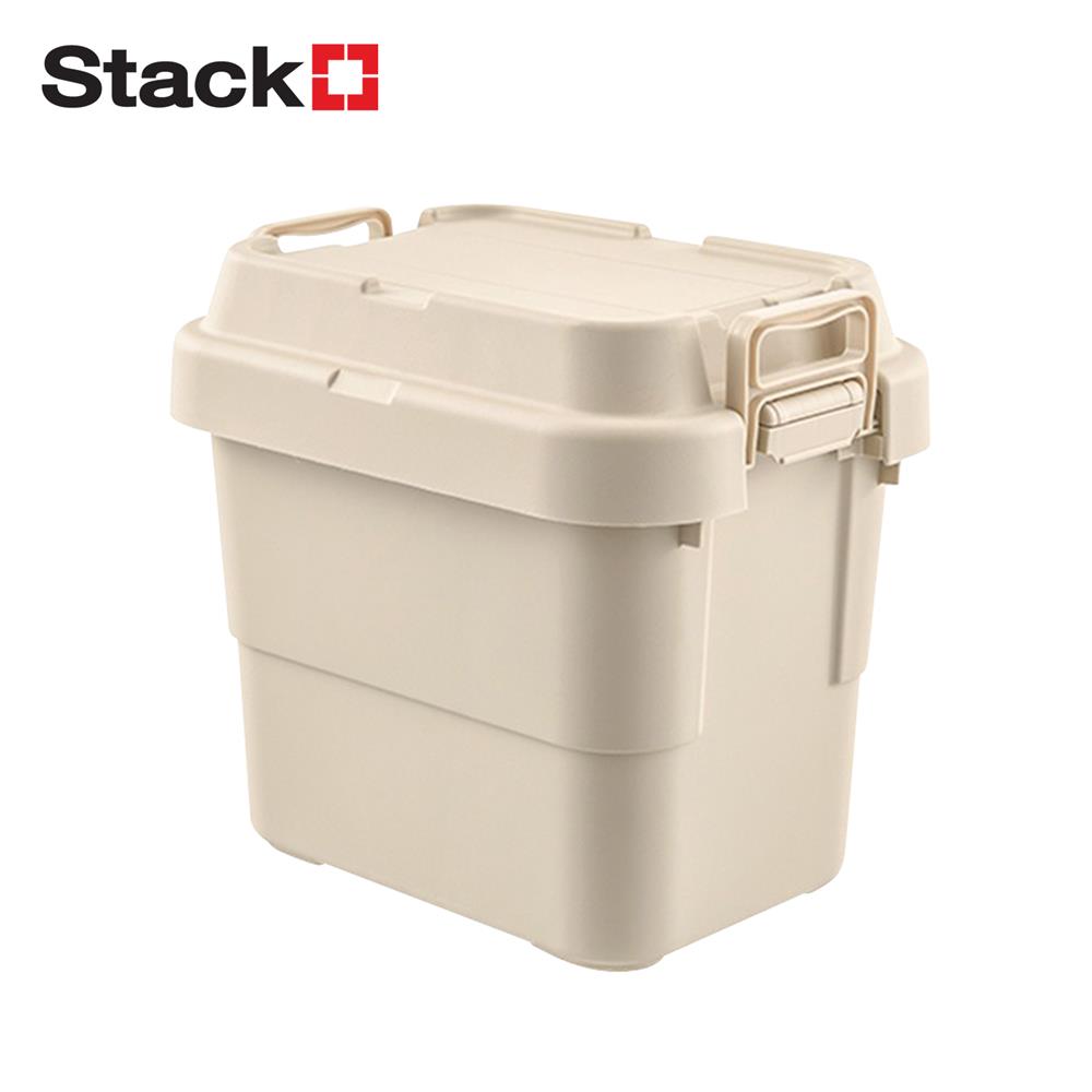 กล่องจัดเก็บท้ายรถ 22 ลิตร STACKO GLAM 39x29.5x36 ซม. สีเบจ