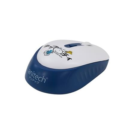 เมาส์ไร้สาย ANITECH SNOOPY W240 สีน้ำเงิน_5