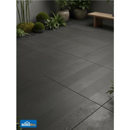 กระเบื้องพื้นพอร์ซเลน 60x60 ซม. TARA เฮลี่ เทาเข้ม A 1.44 ตร.ม._2