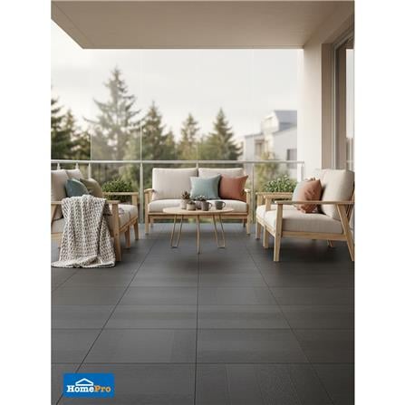 กระเบื้องพื้นพอร์ซเลน 60x60 ซม. TARA เฮลี่ เทาเข้ม A 1.44 ตร.ม._3