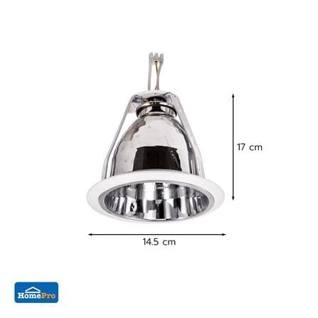 ดาวน์ไลท์ CARINI E27 B0260 5 นิ้ว ทรงกลม_2