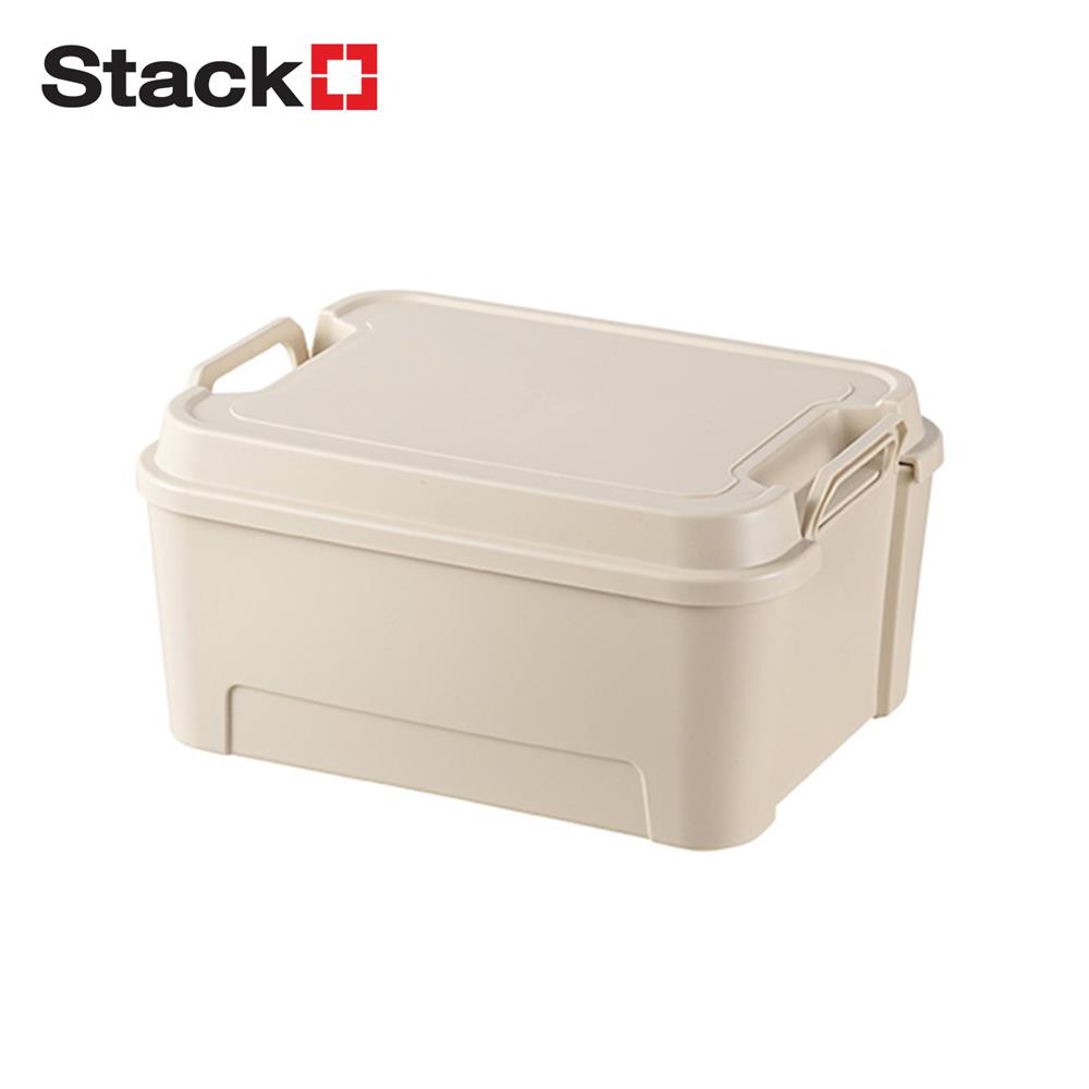 กล่องหูหิ้ว STACKO GLAM 9 ลิตร 33.5x26x17 ซม. สีเบจ