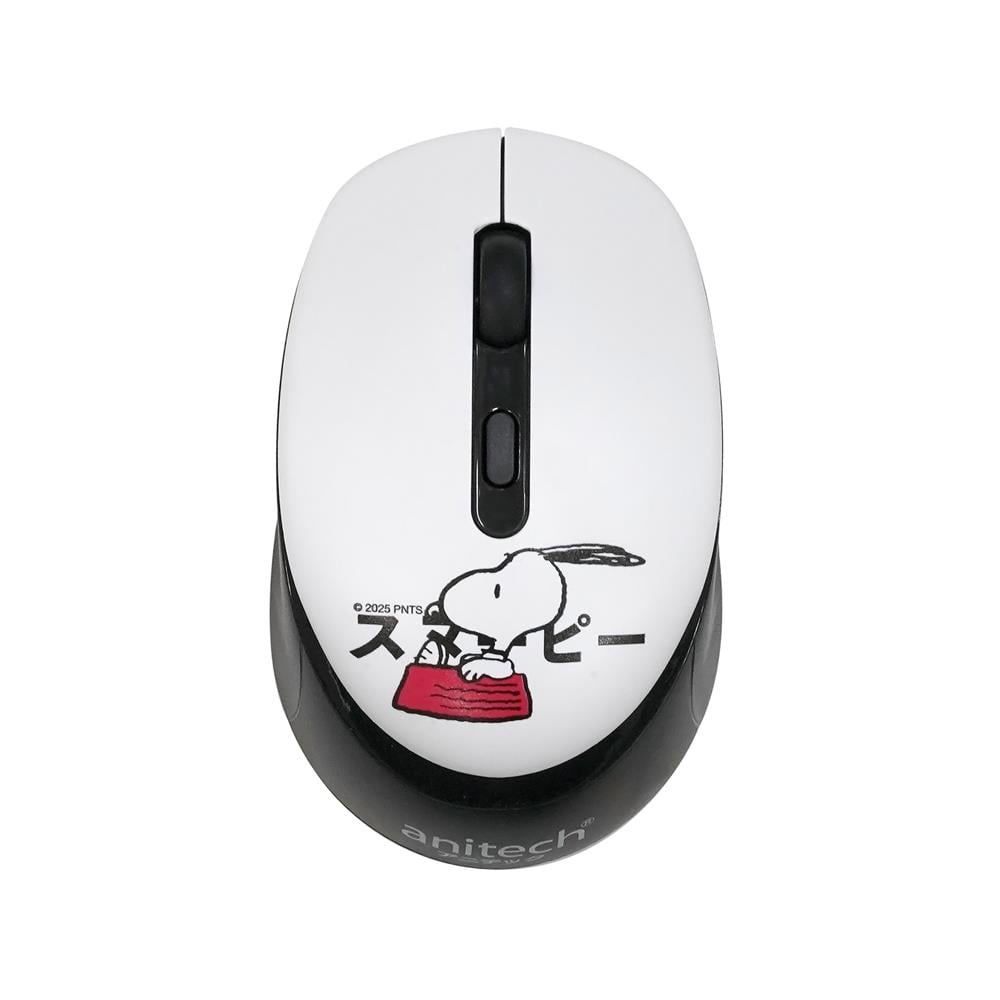 เมาส์ไร้สาย ANITECH SNOOPY W240 สีดำ