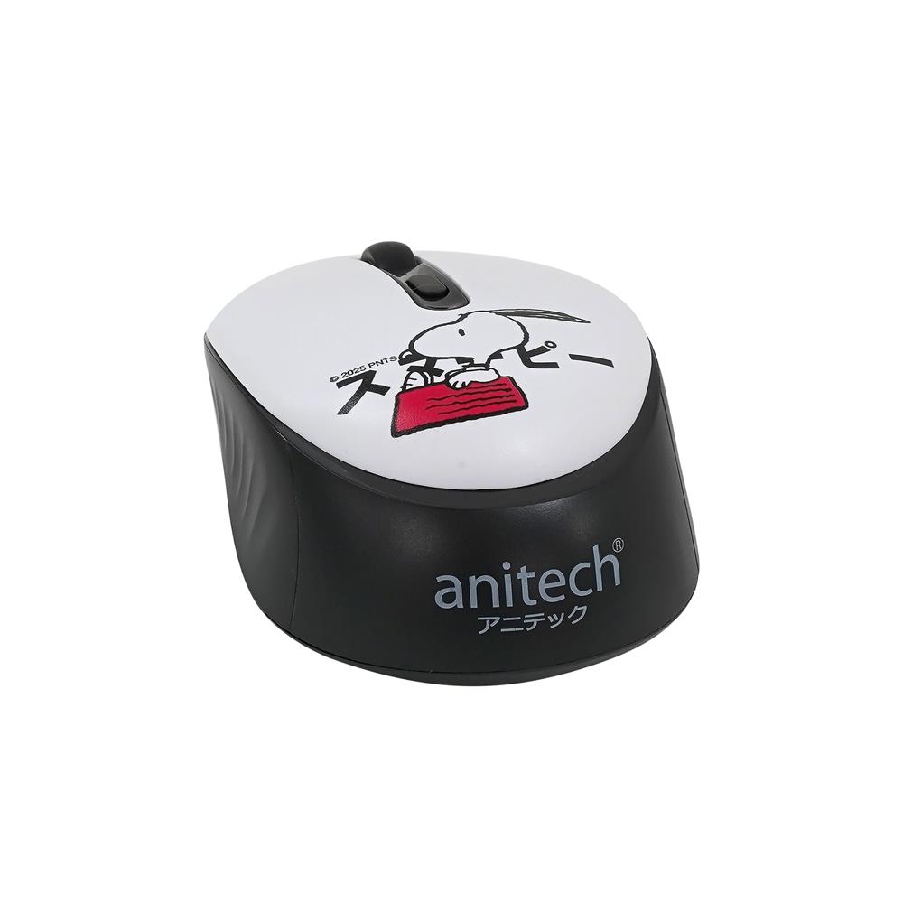เมาส์ไร้สาย ANITECH SNOOPY W240 สีดำ