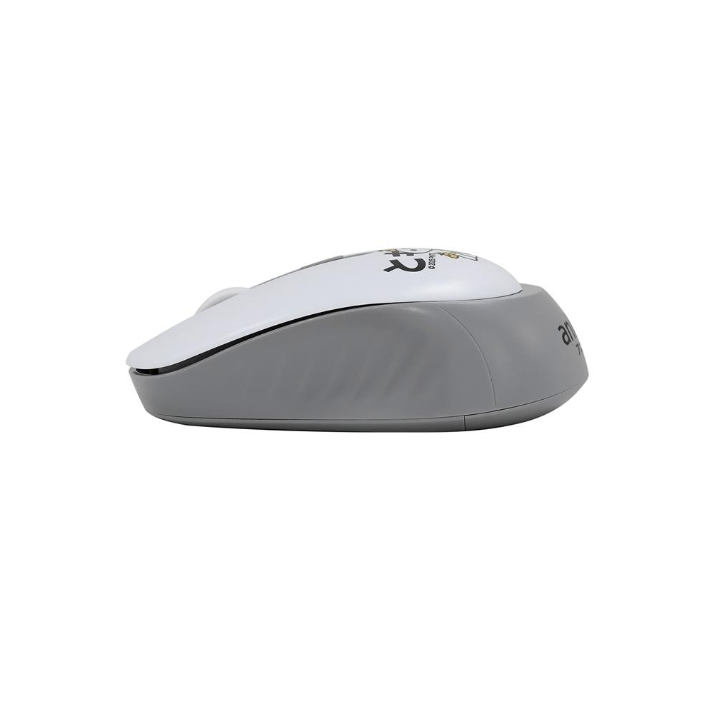 เมาส์ไร้สาย ANITECH SNOOPY W240 สีเทา