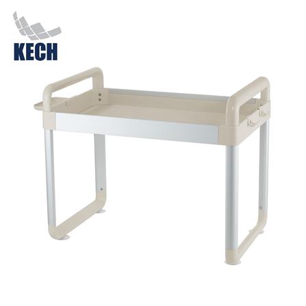 ชั้นวางคร่อมไมโครเวฟอะลูมิเนียม KECH NOAR_0