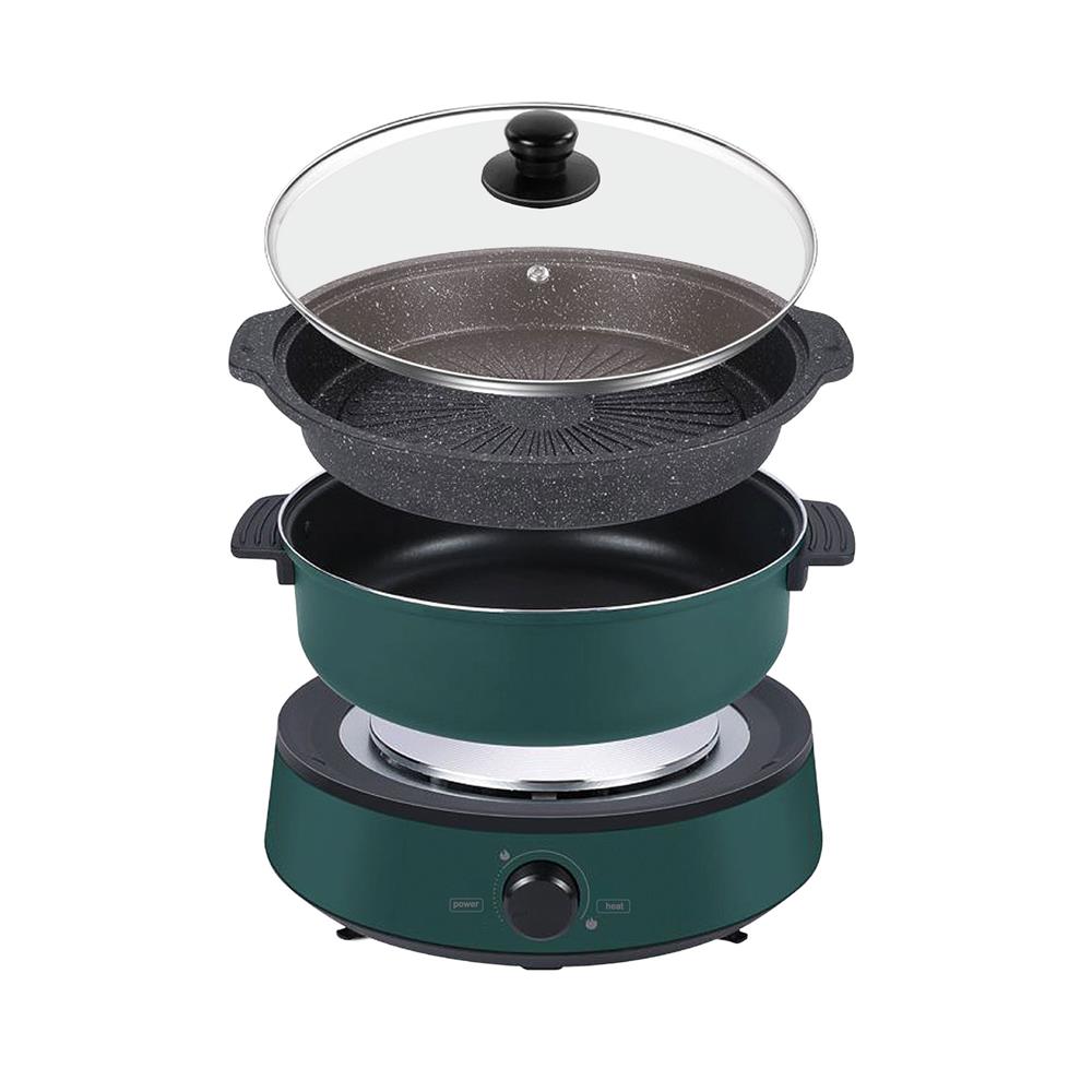 หม้ออเนกประสงค์ COMPRO CP-P8 4 ลิตร สีเขียว