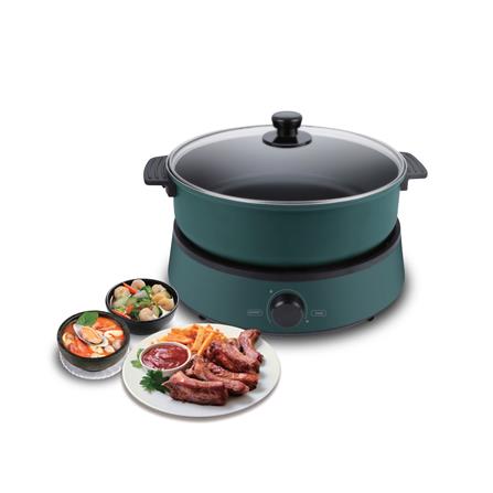 หม้ออเนกประสงค์ COMPRO CP-P8 4 ลิตร สีเขียว_2