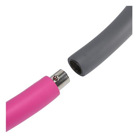 ฮูลาฮูป แบบต่อชิ้น GRANDE 94 ซม. สีชมพู/เทา_1