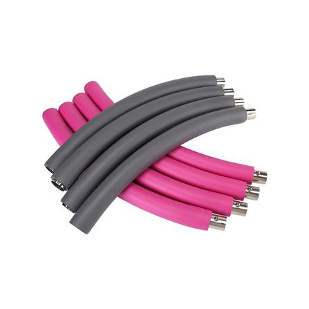 ฮูลาฮูป แบบต่อชิ้น GRANDE 94 ซม. สีชมพู/เทา_2