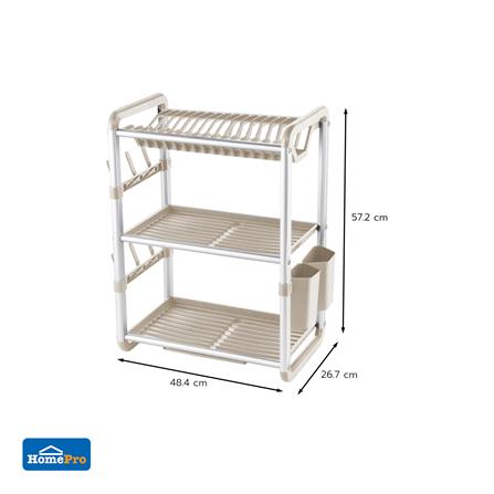 ชั้นคว่ำจานอะลูมิเนียม 3 ชั้น KECH NOAR_3