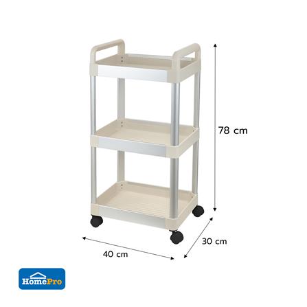 ชั้นวางของในครัว 3 ชั้น KECH NOAR SIZE M 40x30x78 ซม._4