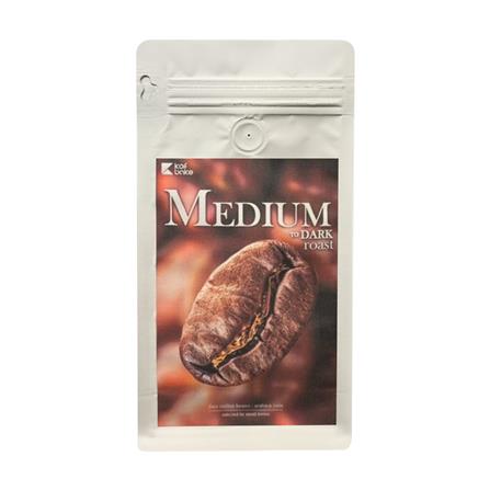เมล็ดกาแฟคั่วอาราบิก้า KOF BAKE MEDIUM TO DARK 450 กรัม_0