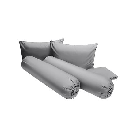ชุดผ้าปูที่นอน 6 ฟุต (ชุด 5 ชิ้น) STEVENS PURE COTTON ML21GR_1