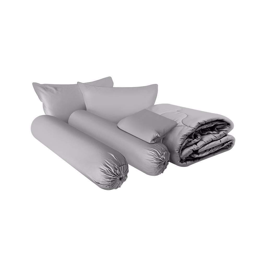 ชุดผ้าปูที่นอน 5 ฟุต (ชุด 6 ชิ้น) STEVENS PURE COTTON ML21GR