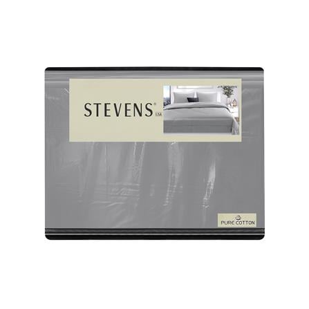 ชุดผ้าปูที่นอน 5 ฟุต (ชุด 6 ชิ้น) STEVENS PURE COTTON ML21GR_4