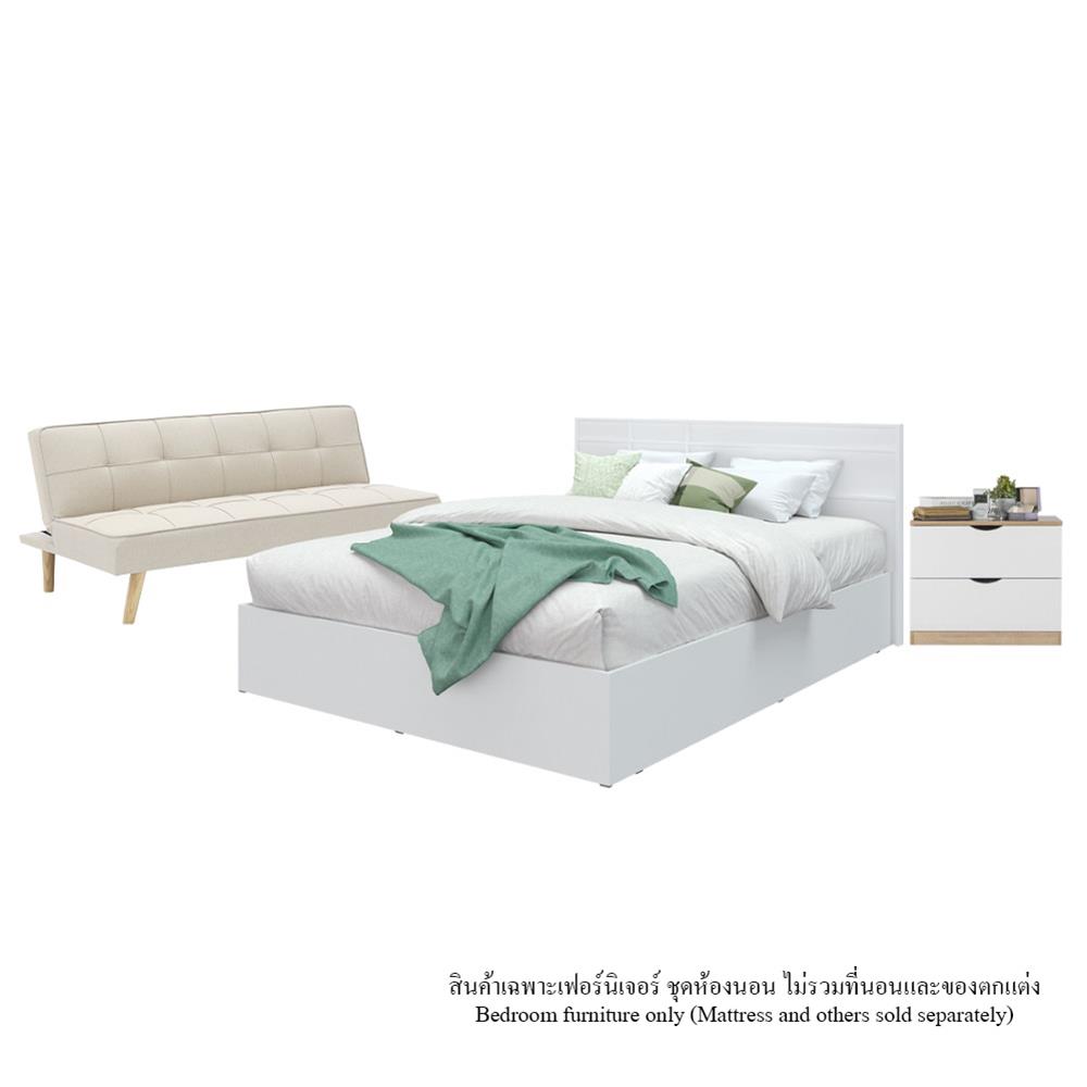 ชุดห้องนอน 5 ฟุต KONCEPT HAMAKO 59064090 สีขาว
