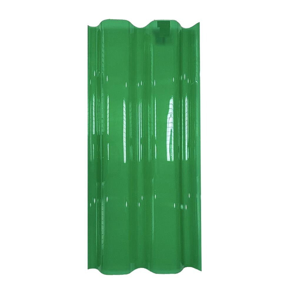 แผ่นโปร่งแสง ลอนคู่ ผิวเรียบ SUNSHIELD 1.2 มม. 0.51x1.2 ม. สีเขียว