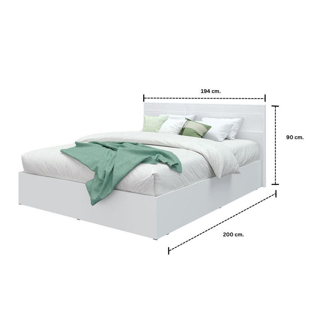 ชุดห้องนอน 6 ฟุต KONCEPT HAMAKO 59064091 สีขาว