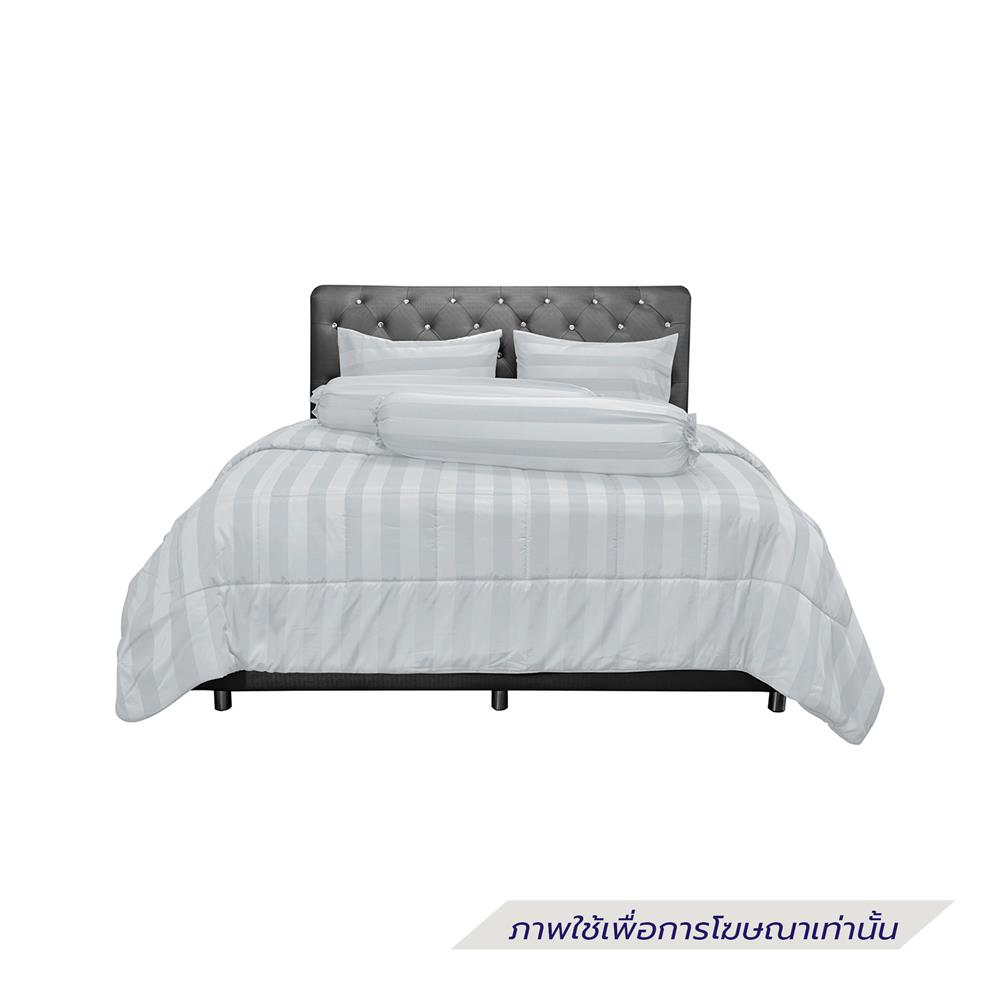ชุดผ้าปูที่นอน 6 ฟุต (ชุด 6 ชิ้น) PICASSO TENCEL JASMINE สี GREY