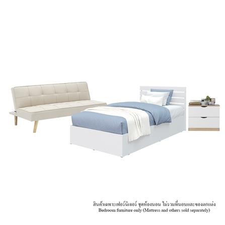 ชุดห้องนอน 3.5 ฟุต KONCEPT HAVE 59064089 สีขาว_0