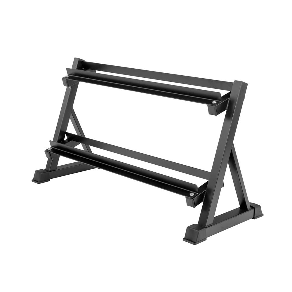 ชั้นวางชุดดัมเบลแนวนอน 2 ชั้น IRONTEC