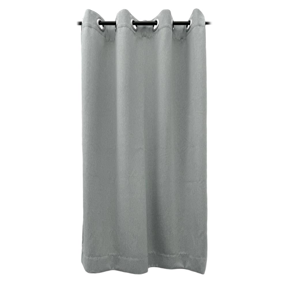 ผ้าม่าน EYELET HOME LIVING STYLE SOLID UV 130X160 ซม. สีเทา