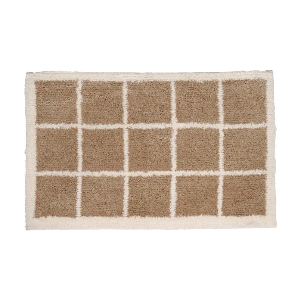 พรม HOME LIVING STYLE GRITT 45x70 ซม. สีน้ำตาล