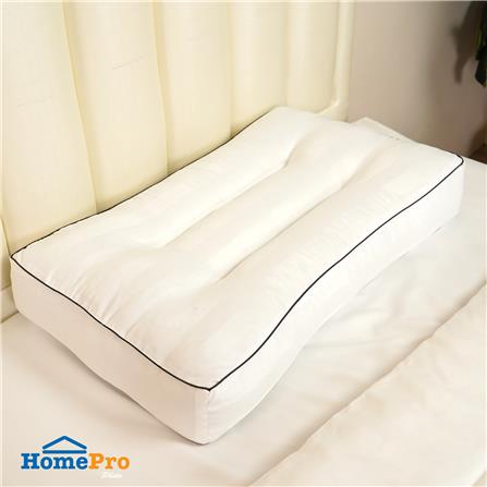 หมอนสุขภาพ ใยสังเคราะห์ HOME LIVING STYLE EASY 15x24 นิ้ว สีขาว_4