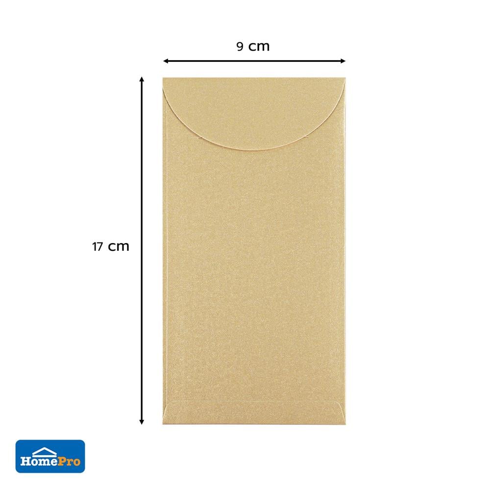 ซองอั่งเปา SNAZZ 17x9 ซม. สีทอง (แพ็ก 6 ชิ้น)