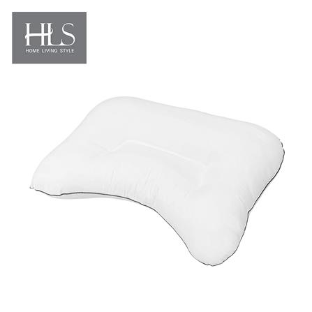 หมอนสุขภาพ ใยสังเคราะห์ HOME LIVING STYLE CURVE 18x28 นิ้ว สีขาว_1