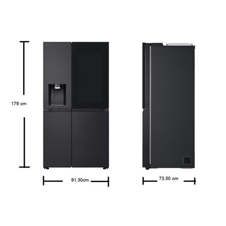 ตู้เย็น SIDE BY SIDE LG GC-X257EQBP.AEPPLMT 22.2 คิว สีดำ_7