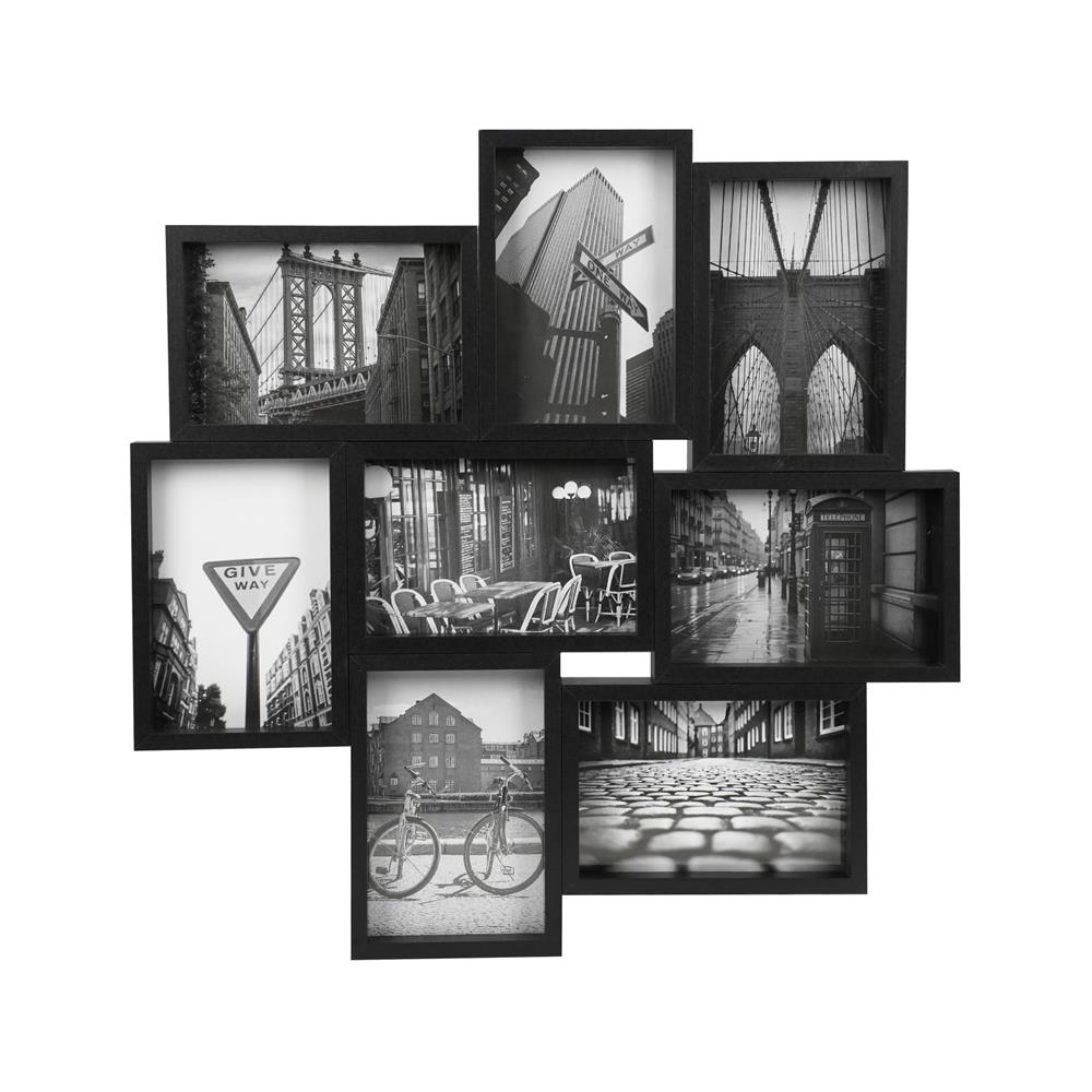 กรอบรูป 8 ช่อง SNAZZ STREET สีดำ_1