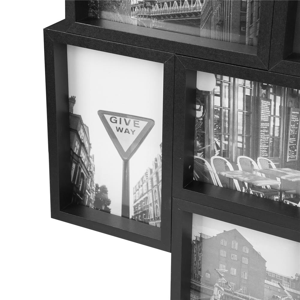 กรอบรูป 8 ช่อง SNAZZ STREET สีดำ