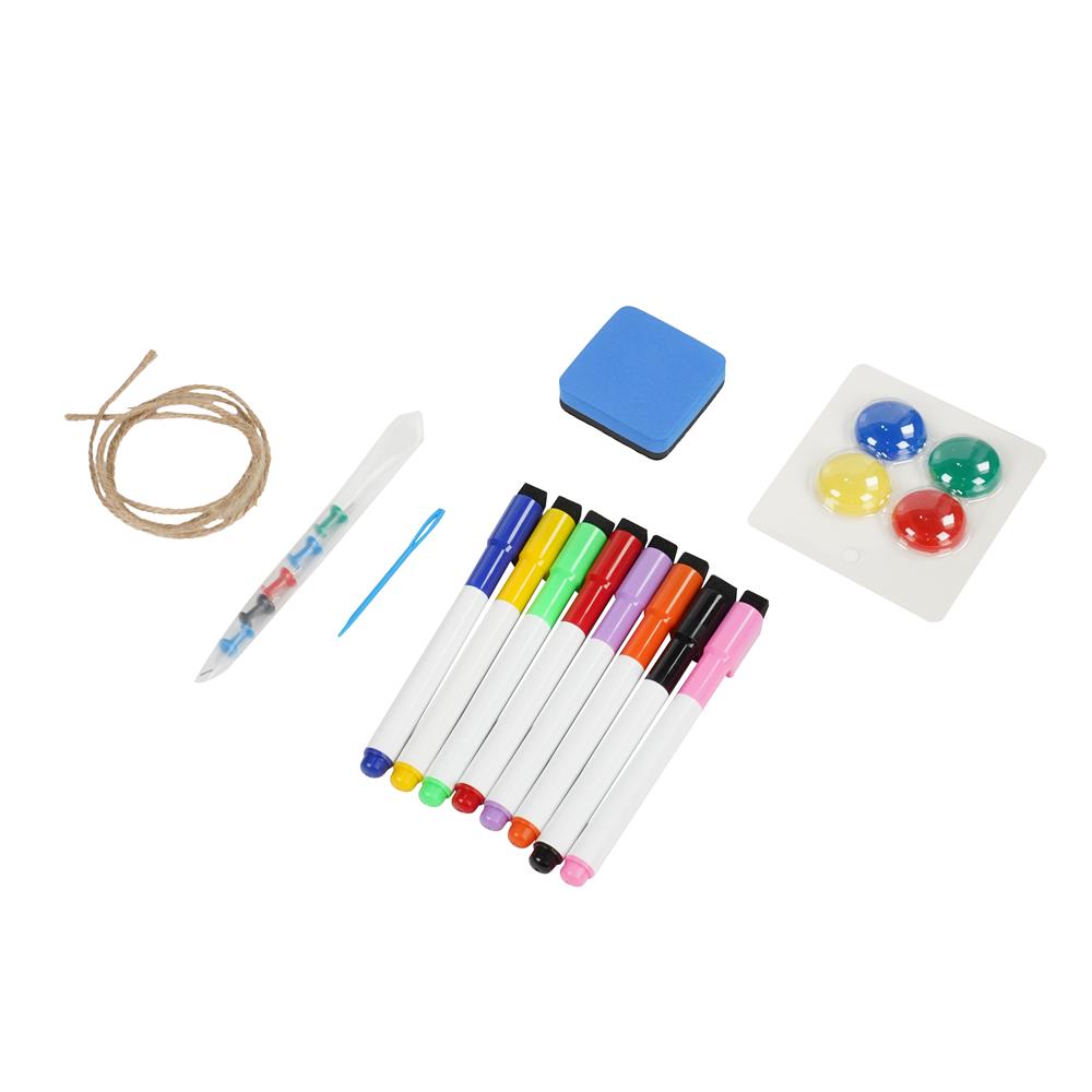 กระดานไวท์บอร์ดไม้ก๊อก SNAZZ CALENDAR 45x35 ซม. สีดำ