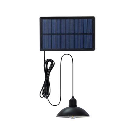 ไฟช่อภายนอก SOLAR CARINI PH003 0.9 วัตต์ DAYLIGHT สีดำ_0