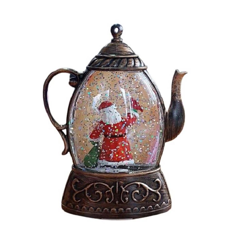 ของตกแต่ง SNAZZ SANTA LAMP 10x13.5 ซม. สีดำ