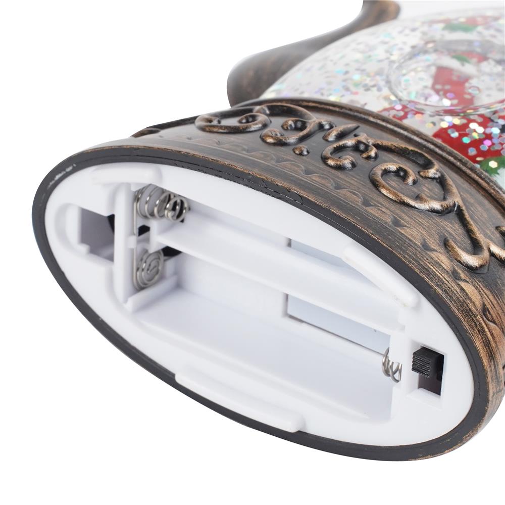 ของตกแต่ง SNAZZ SANTA LAMP 10x13.5 ซม. สีดำ