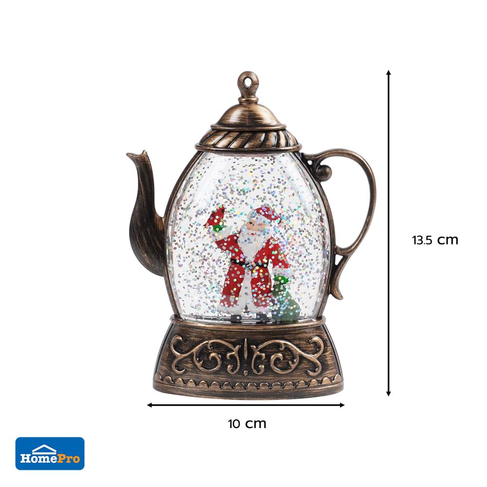 ของตกแต่ง SNAZZ SANTA LAMP 10x13.5 ซม. สีดำ