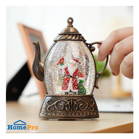 ของตกแต่ง SNAZZ SANTA LAMP 10x13.5 ซม. สีดำ_4