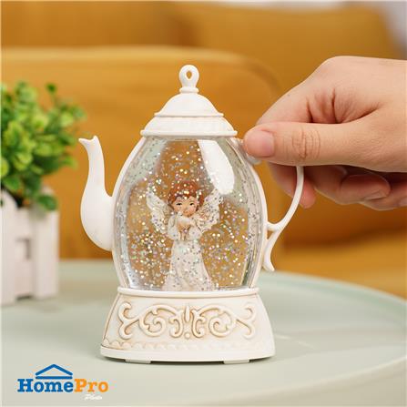 ของตกแต่ง SNAZZ ANGLE LAMP 10x13.5 ซม. สีขาว_4